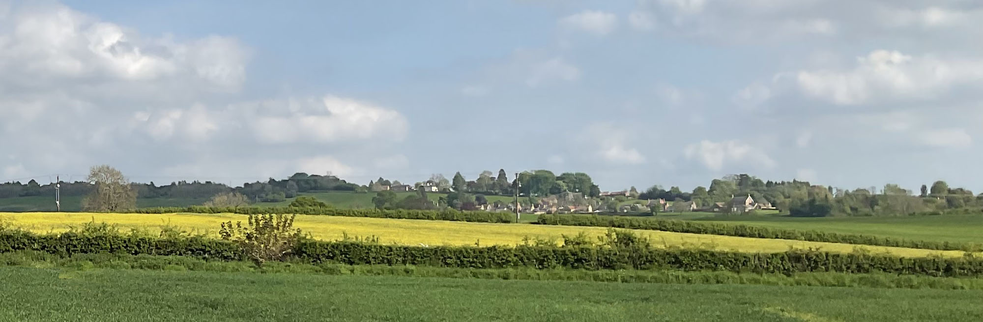 View of Husthwaite Village